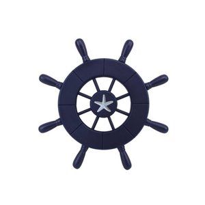Hampton Nautical Wheel-9-104-starfish Decorative Ship Wheel With Starfish, 9",🙈